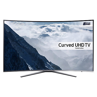 Samsung 43KU6500 Curved HDR 4K Ultra HD Smart TV, 43  with Freesat HD, Playstation Now & Active Crystal Colour